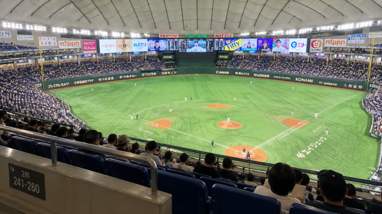 東京ドーム2階席は見えにくい？見え方・双眼鏡は必要？【2026年版】